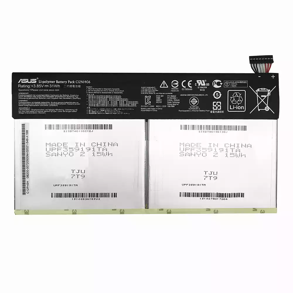 Akku für Asus C12N1406