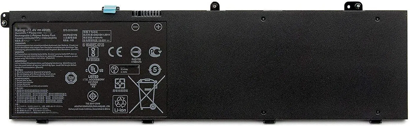 Akku für Asus C31N1529