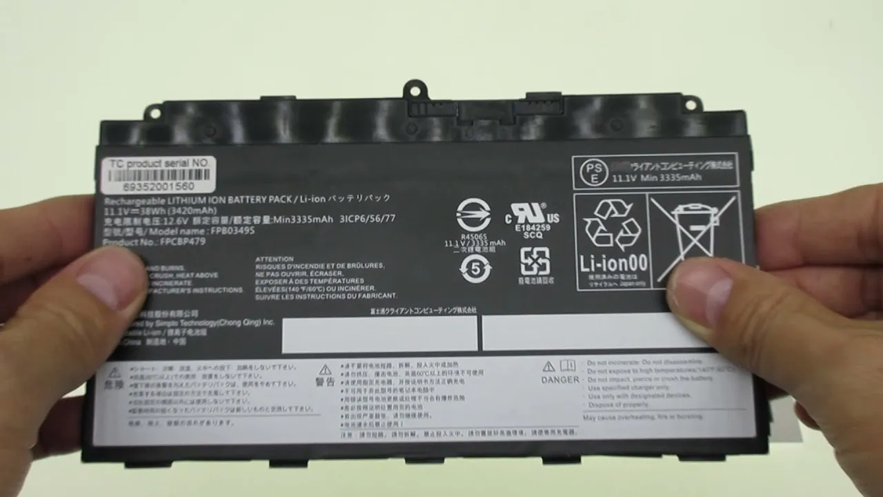 Akku für Fujitsu FPB0349S