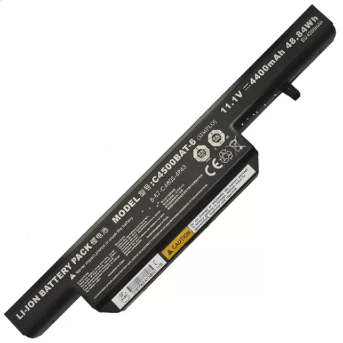 Akku für Clevo C4500BAT-6